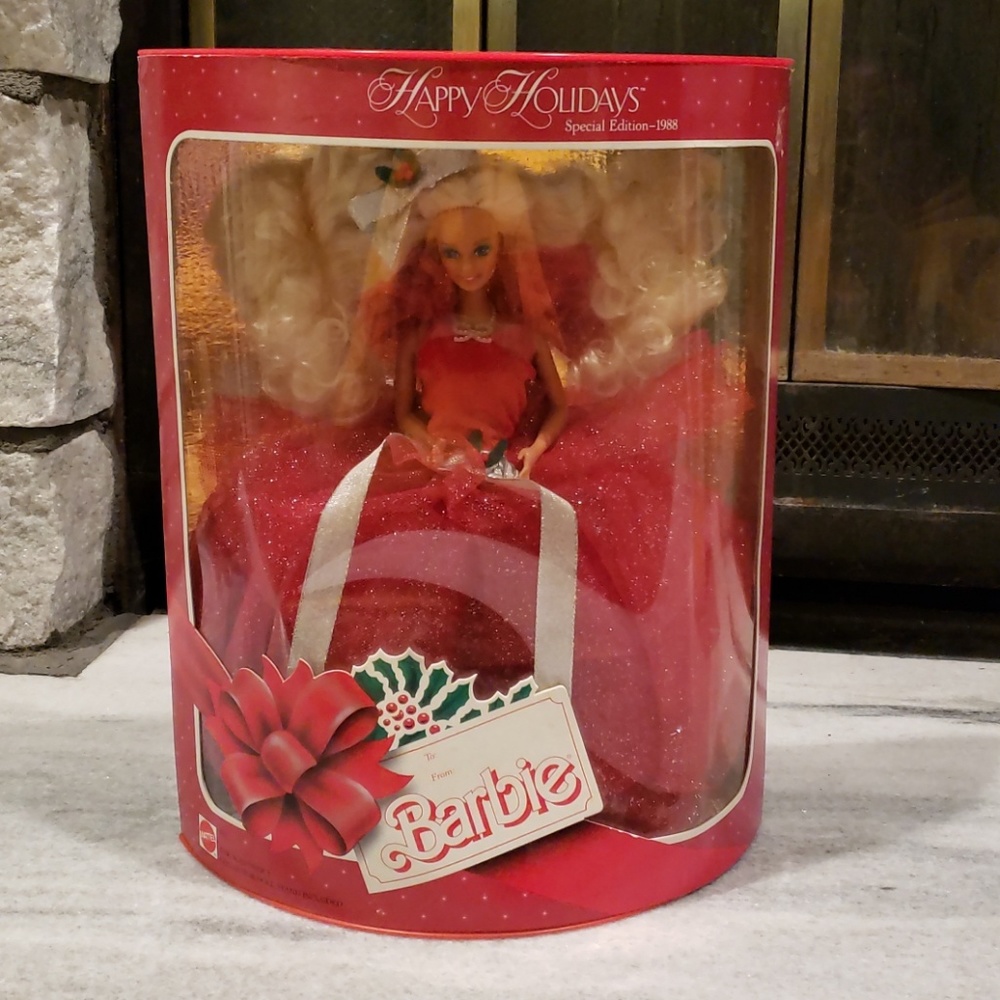 Happy Holidays Barbie 1988